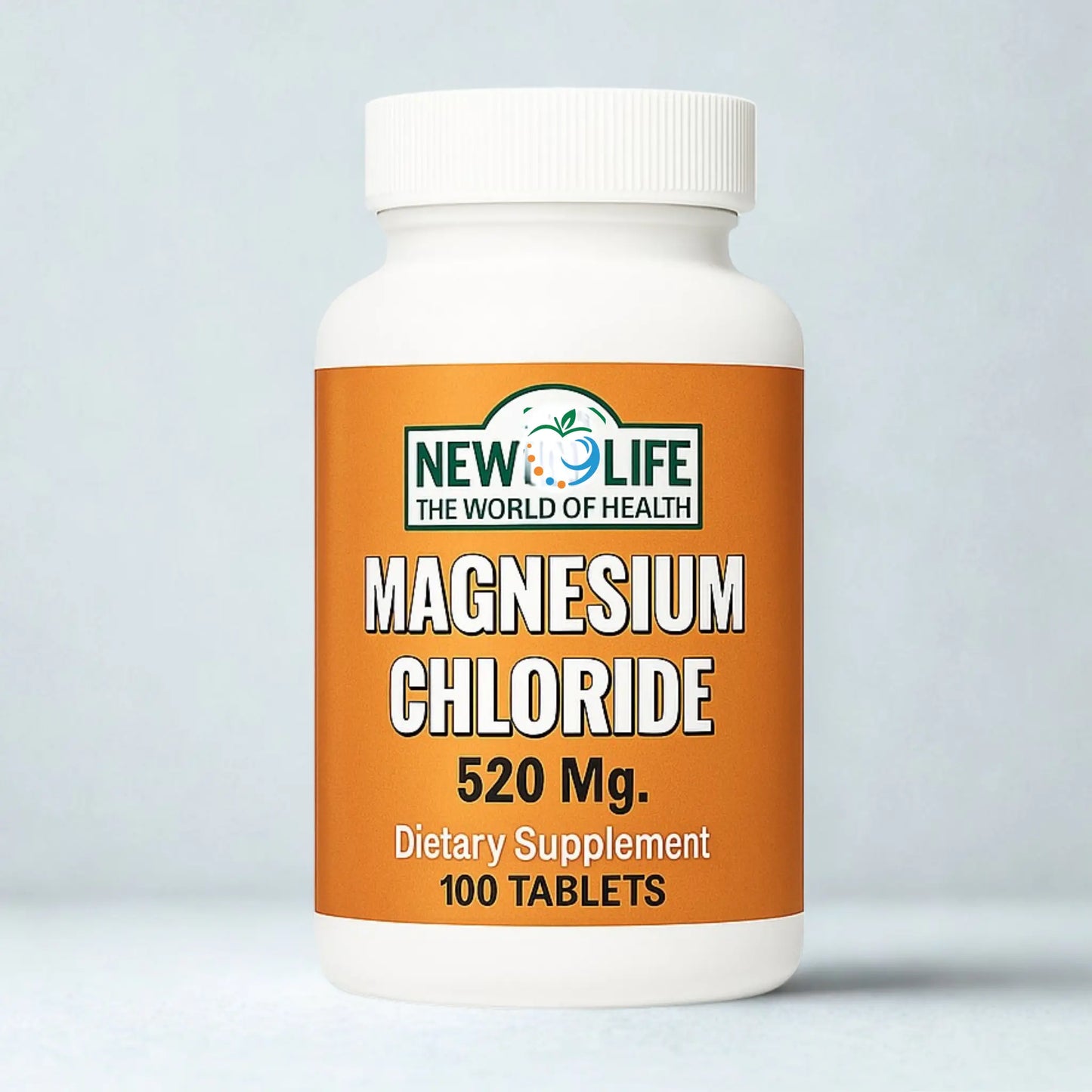 Magnesium Chloride, 520 mg, 100 Tablets Manteniendo Tu Salud