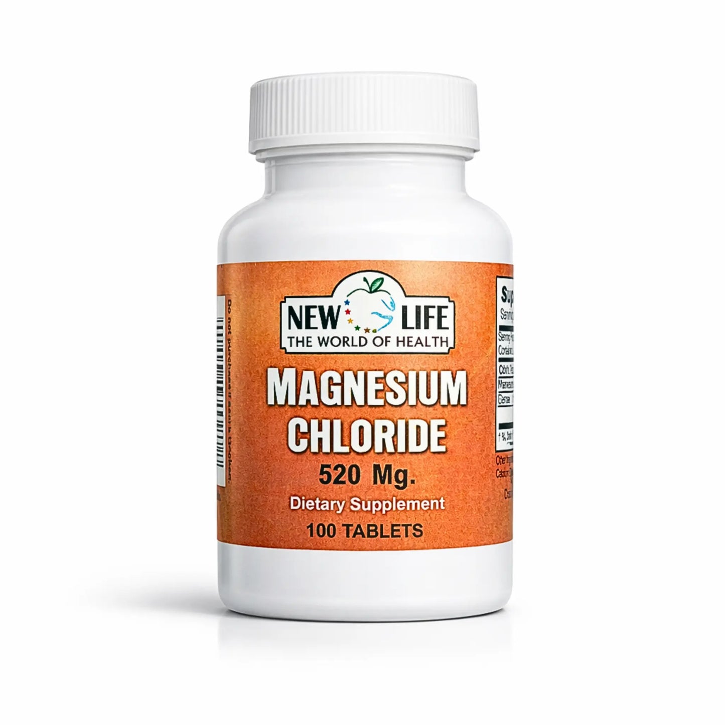 Magnesium Chloride, 520 mg, 100 Tablets Manteniendo Tu Salud