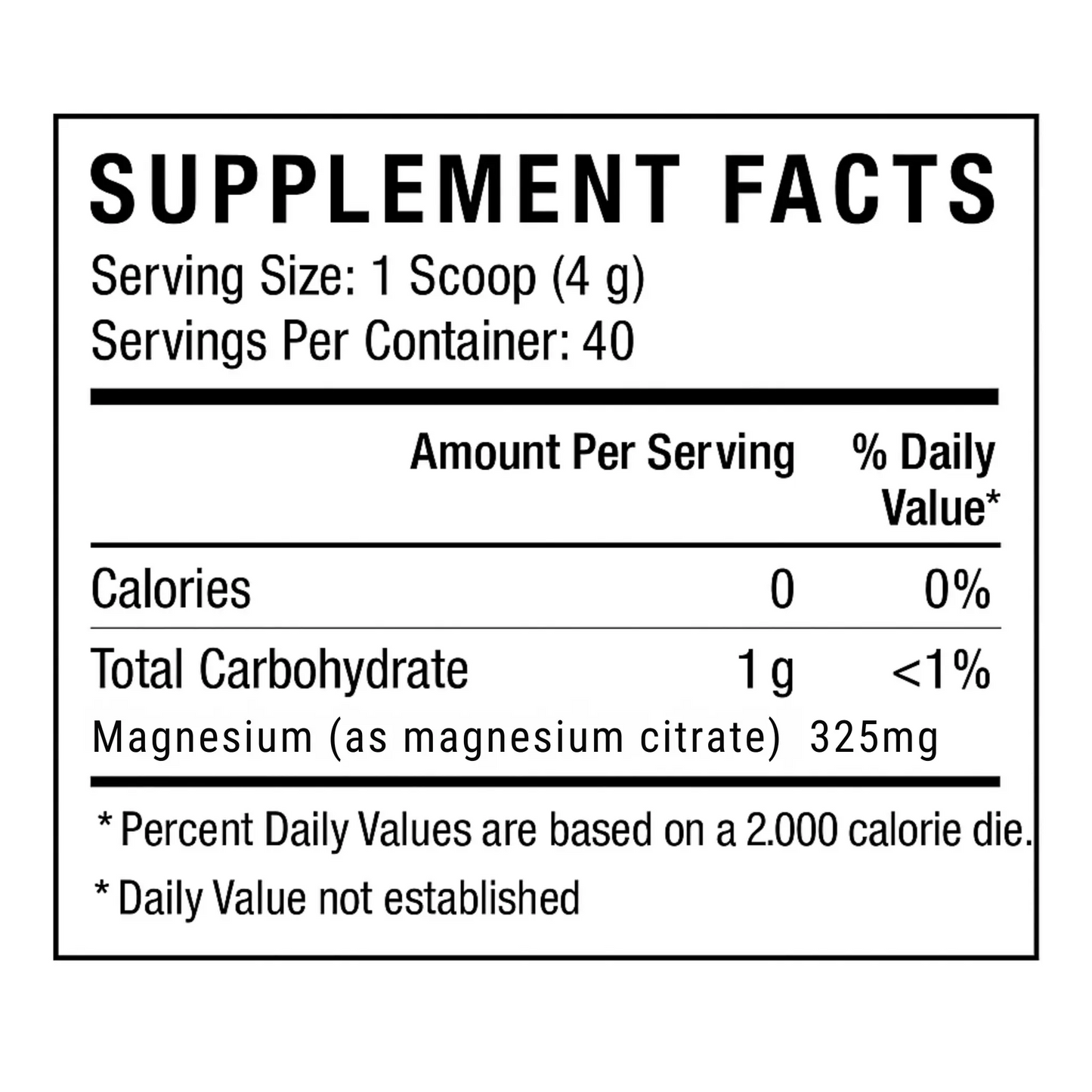 Magnesium Citrate Powder, 5.64 Oz Manteniendo Tu Salud