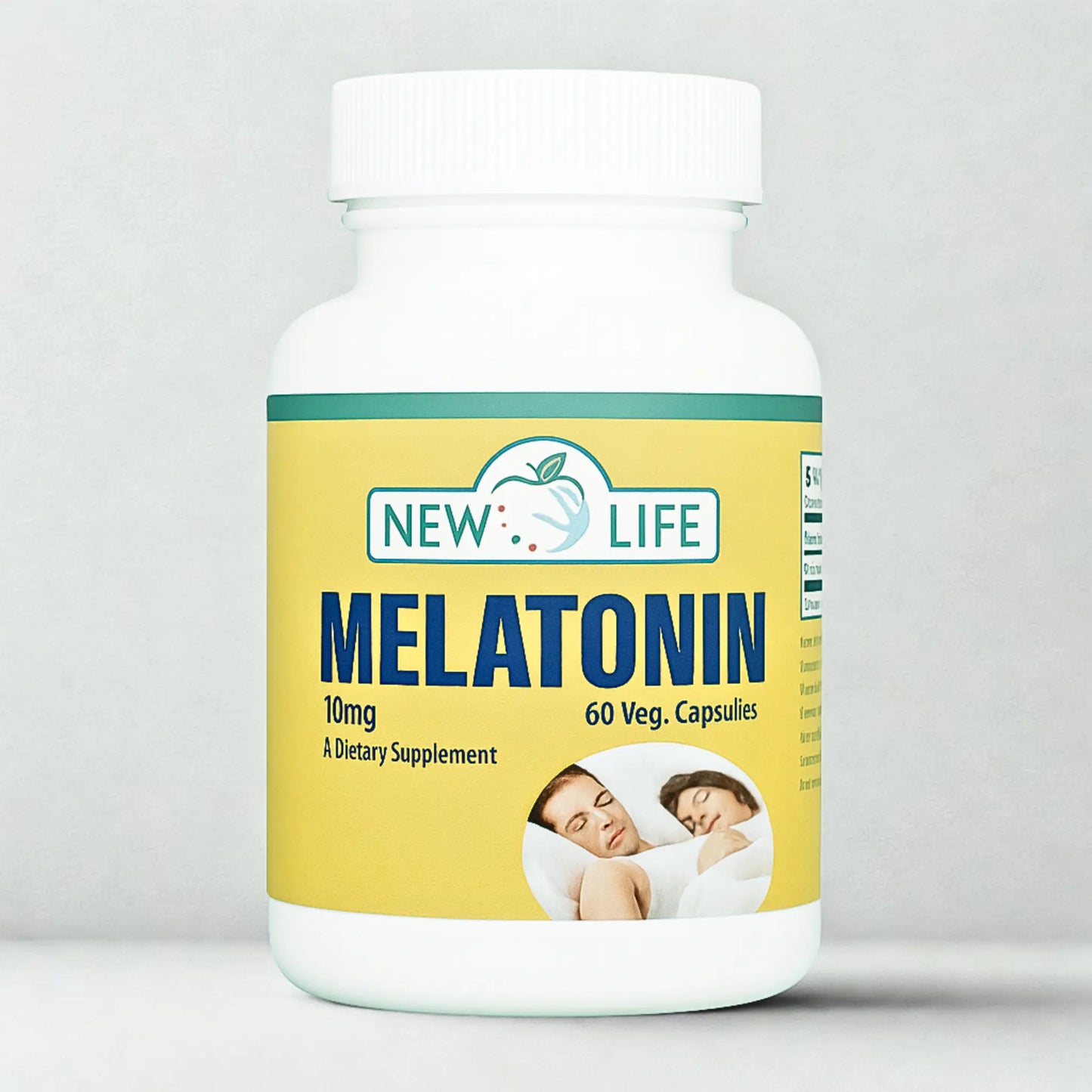 Melatonin, 10mg, 60 Veg Capsules Manteniendo Tu Salud