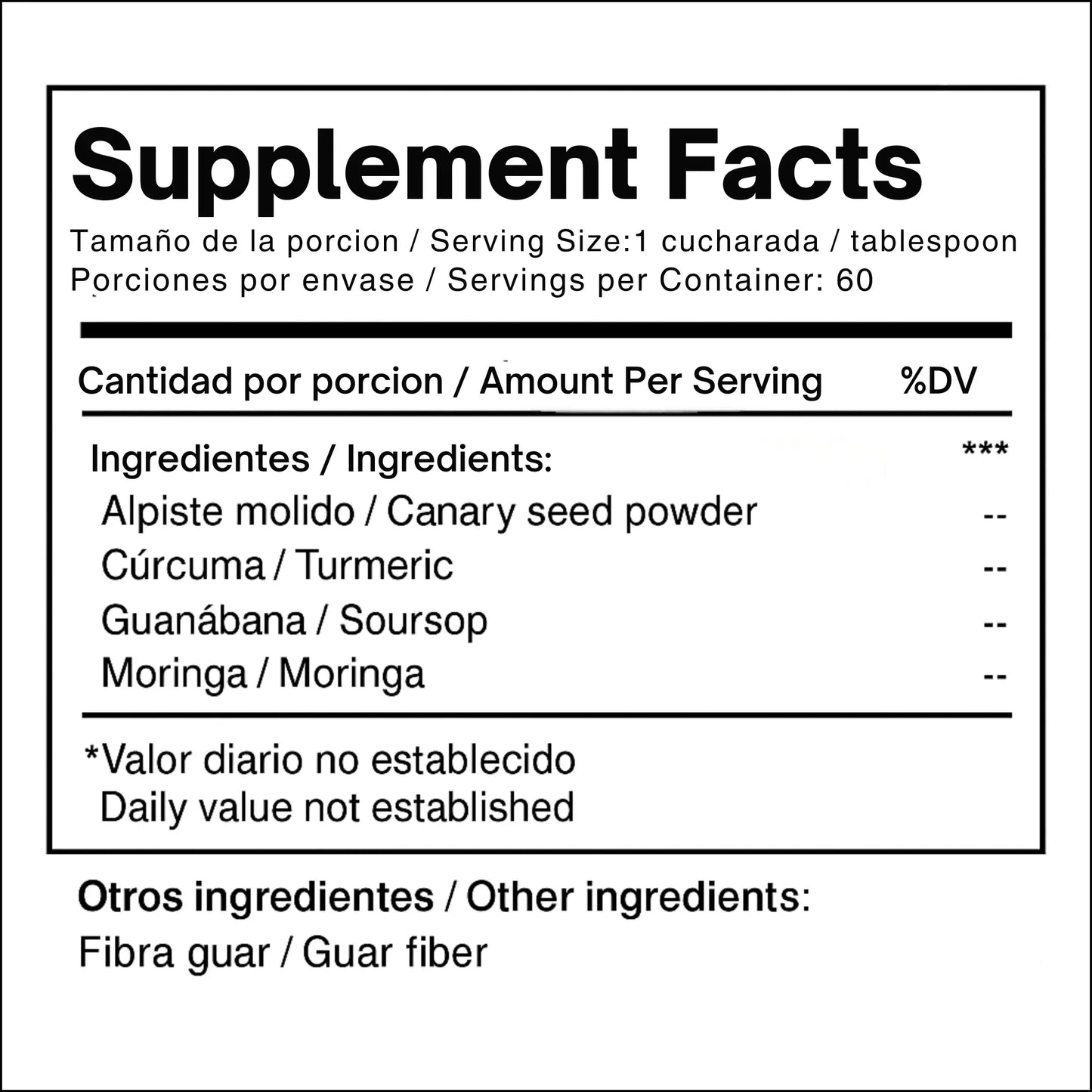 Menos Diabetes Mas Salud Powder, 16 Oz Manteniendo Tu Salud