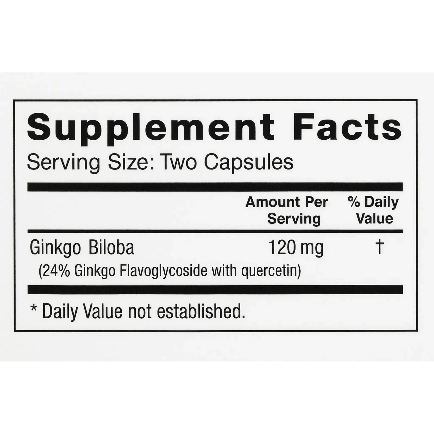 Mente Clara, 120mg, 60 Capsules Manteniendo Tu Salud