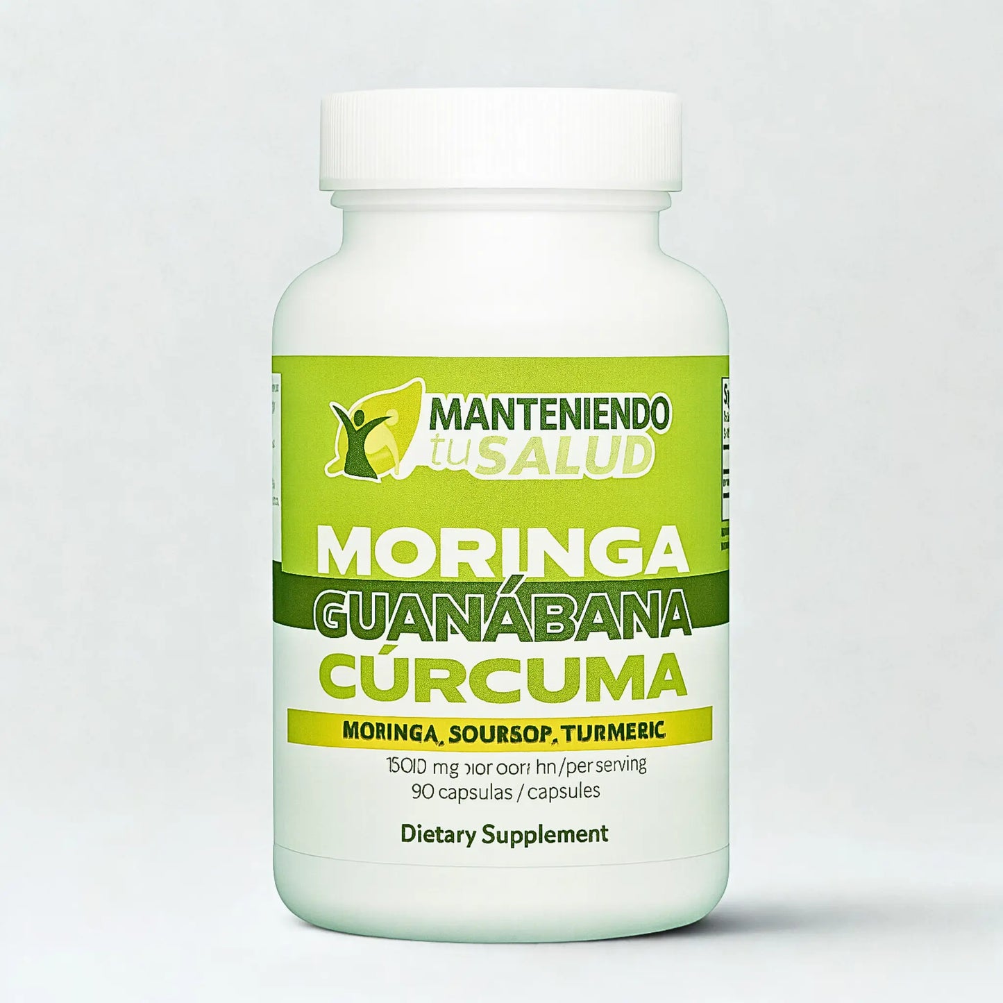 Moringa, Guanaba y Curcuma, 90 Capsules Manteniendo Tu Salud
