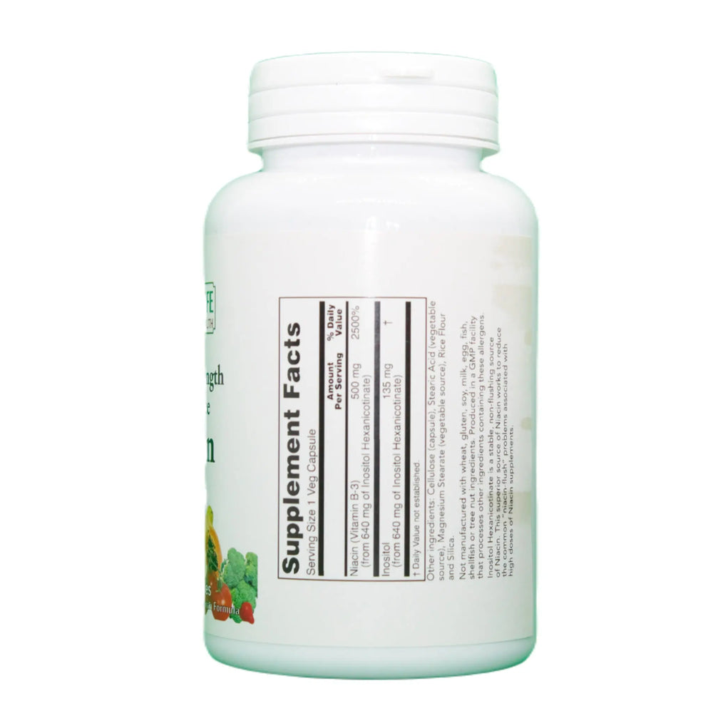 
                  
                    Niacin 500Mg, 90 Veg Capsules Manteniendo Tu Salud
                  
                