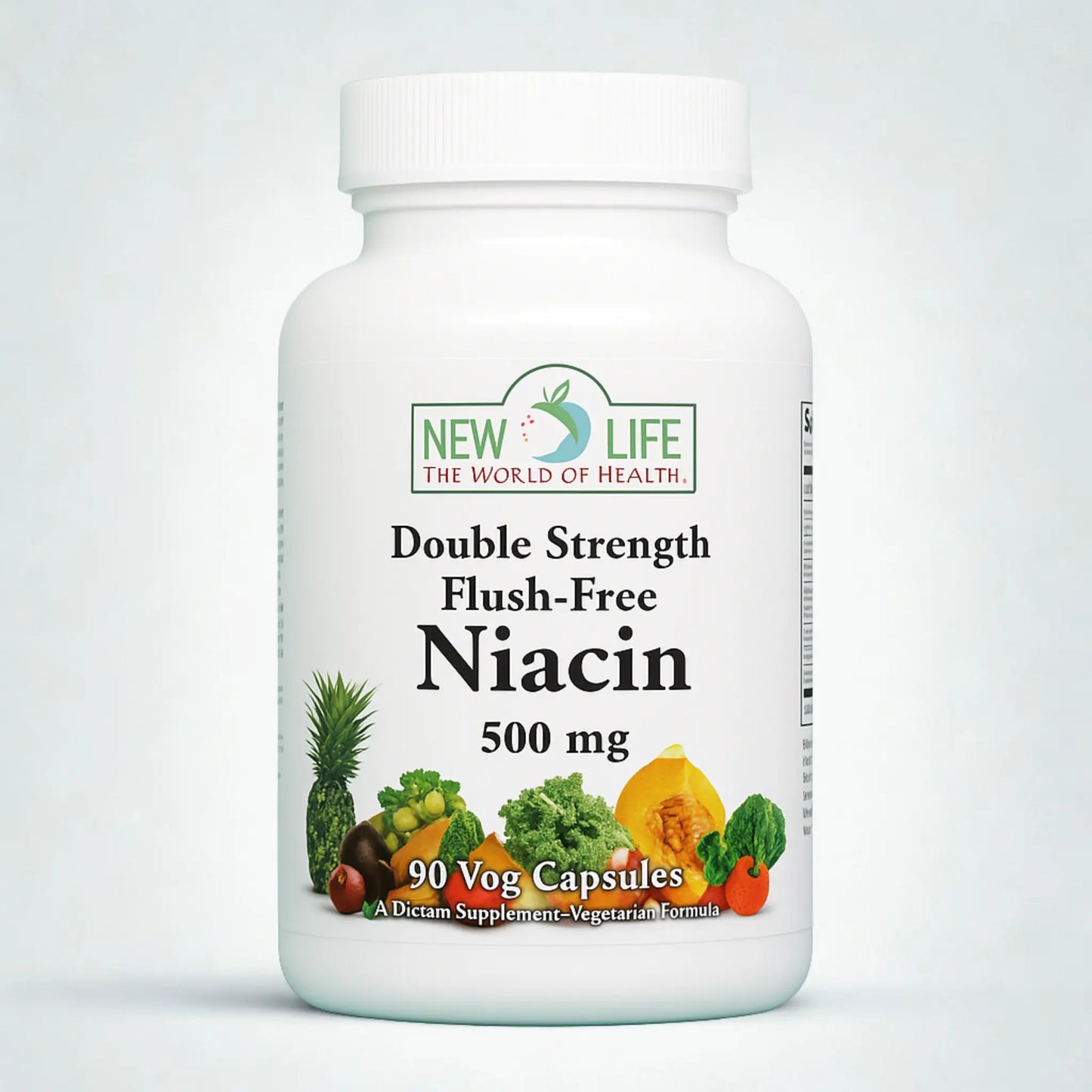 Niacin 500Mg, 90 Veg Capsules Manteniendo Tu Salud