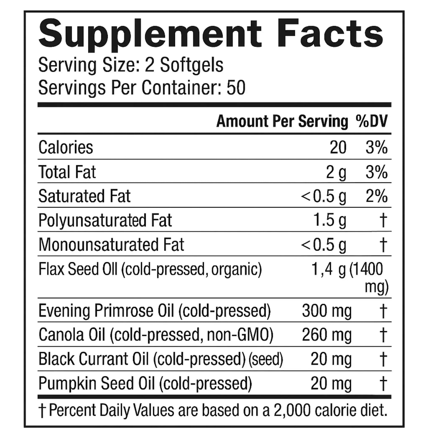 Omega 3-6-9, 1000mg, 100 Softgels Manteniendo Tu Salud
