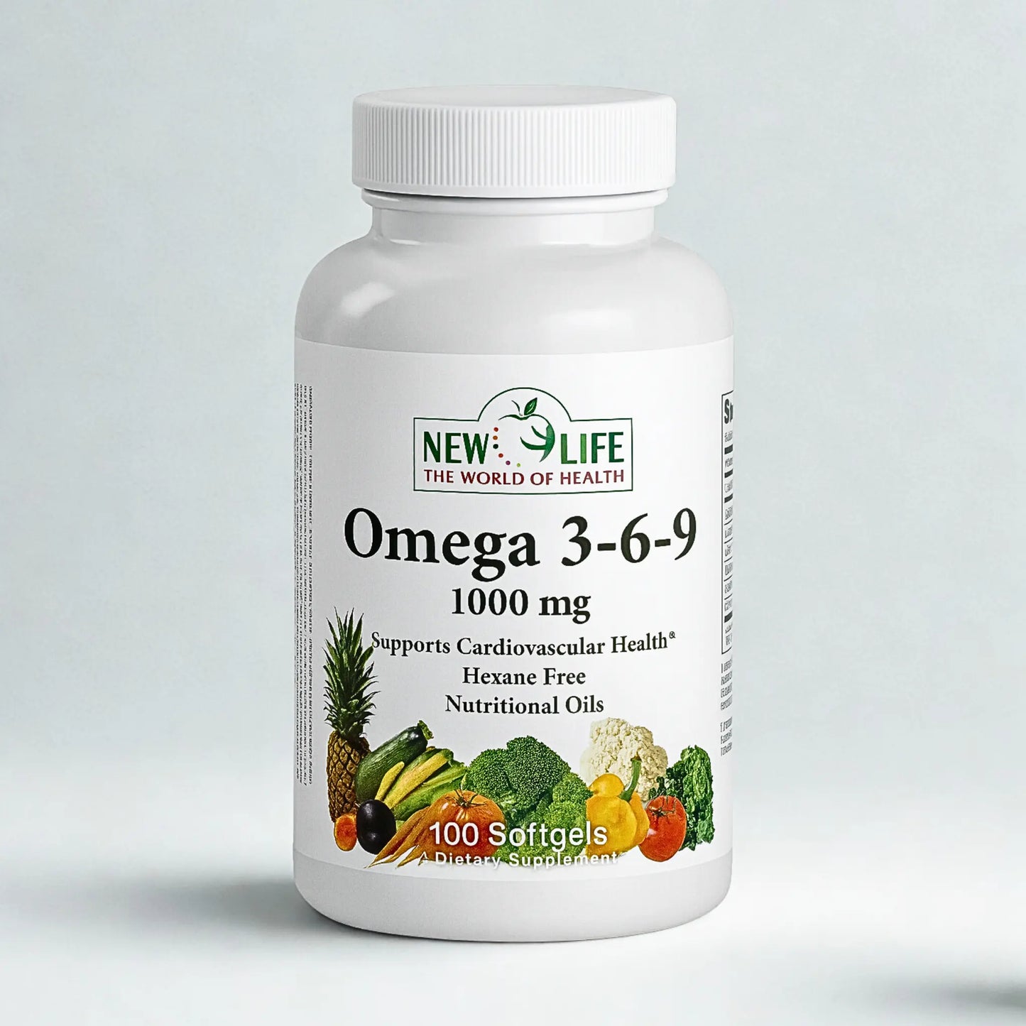 Omega 3-6-9, 1000mg, 100 Softgels Manteniendo Tu Salud