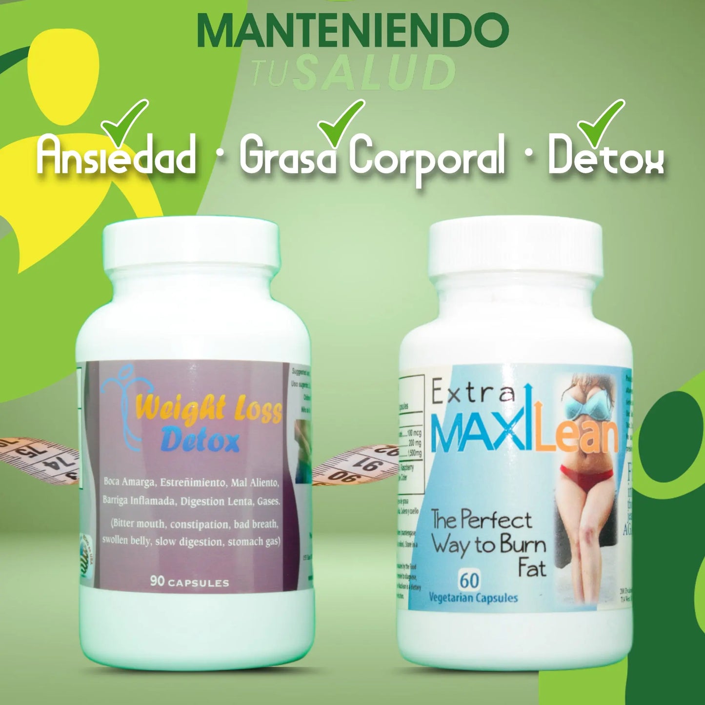 Pérdida de Peso Kit 2 Manteniendo Tu Salud