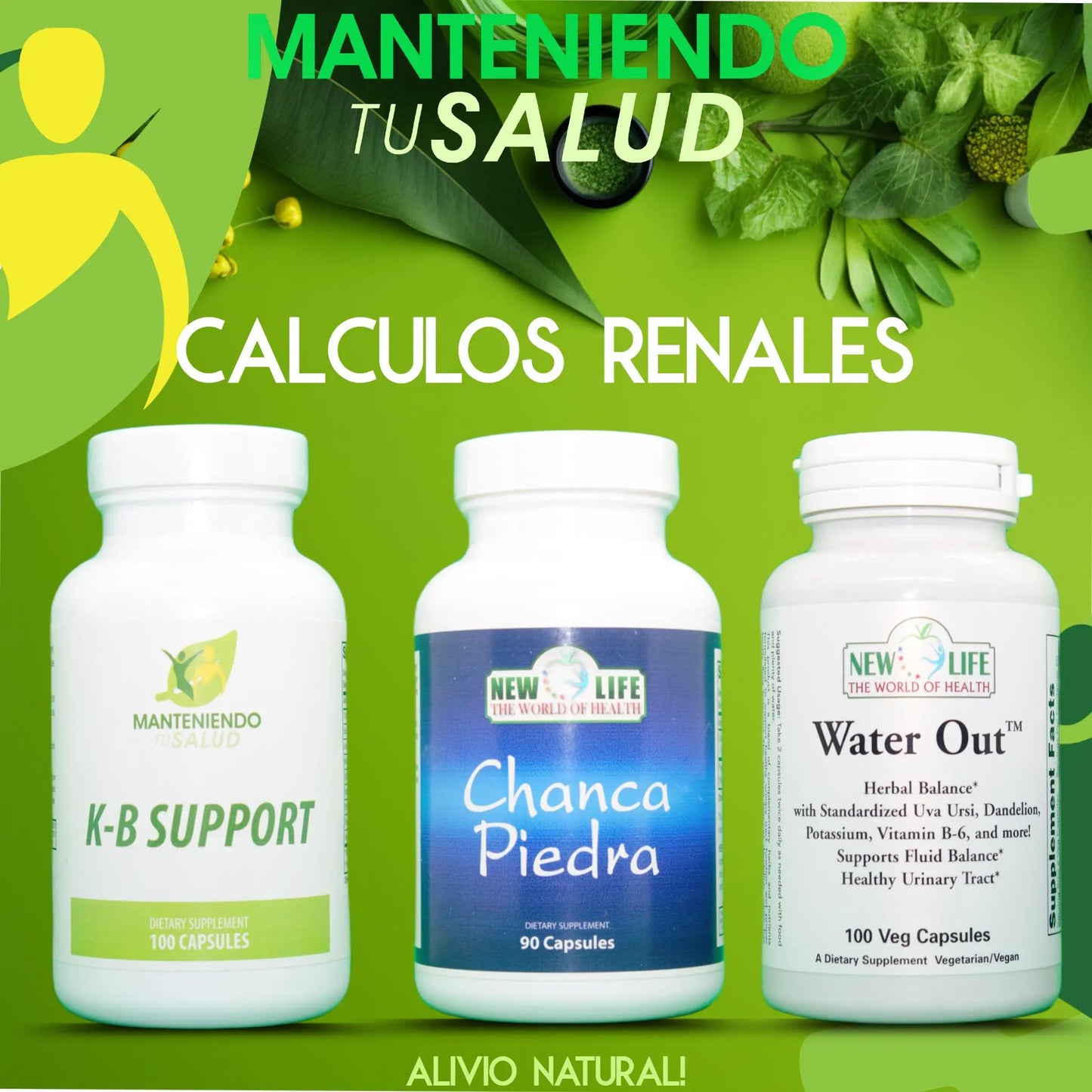 
                  
                    Piedras en los Riñones Kit Manteniendo Tu Salud
                  
                