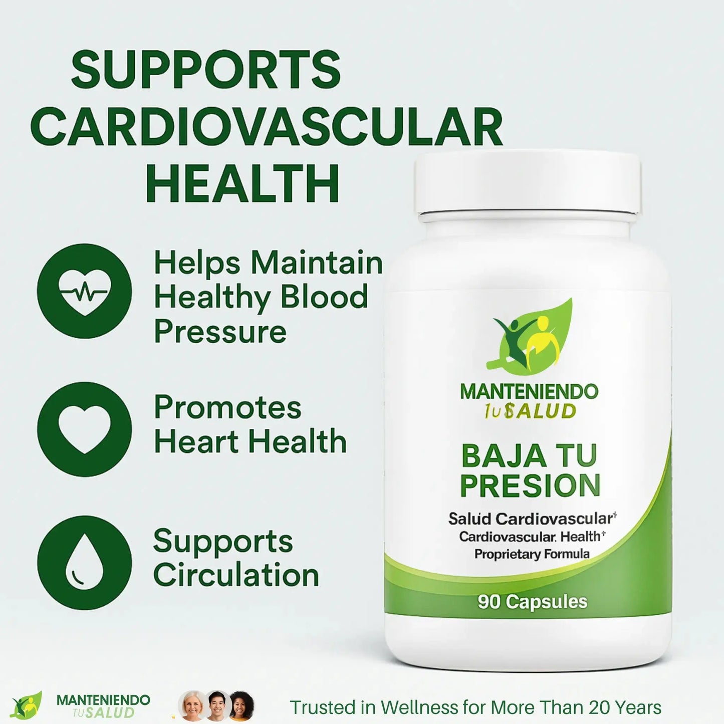 Baja Tu Presion, 90 Capsules Manteniendo Tu Salud