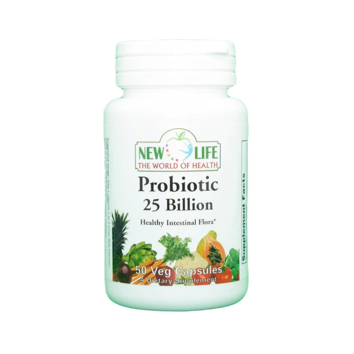 Probiotic 25 Billion, 50 Veg Capsules Manteniendo Tu Salud