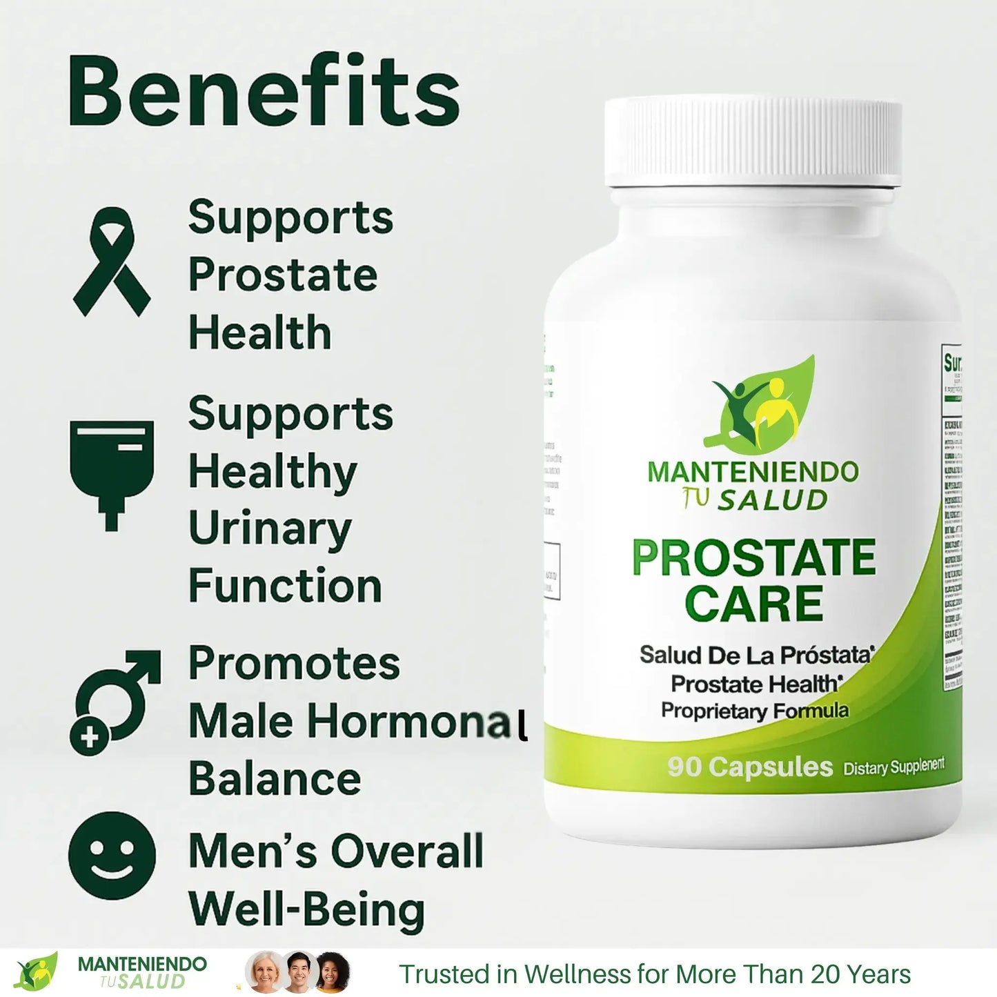 Prostate Care, 60 Capsules Manteniendo Tu Salud