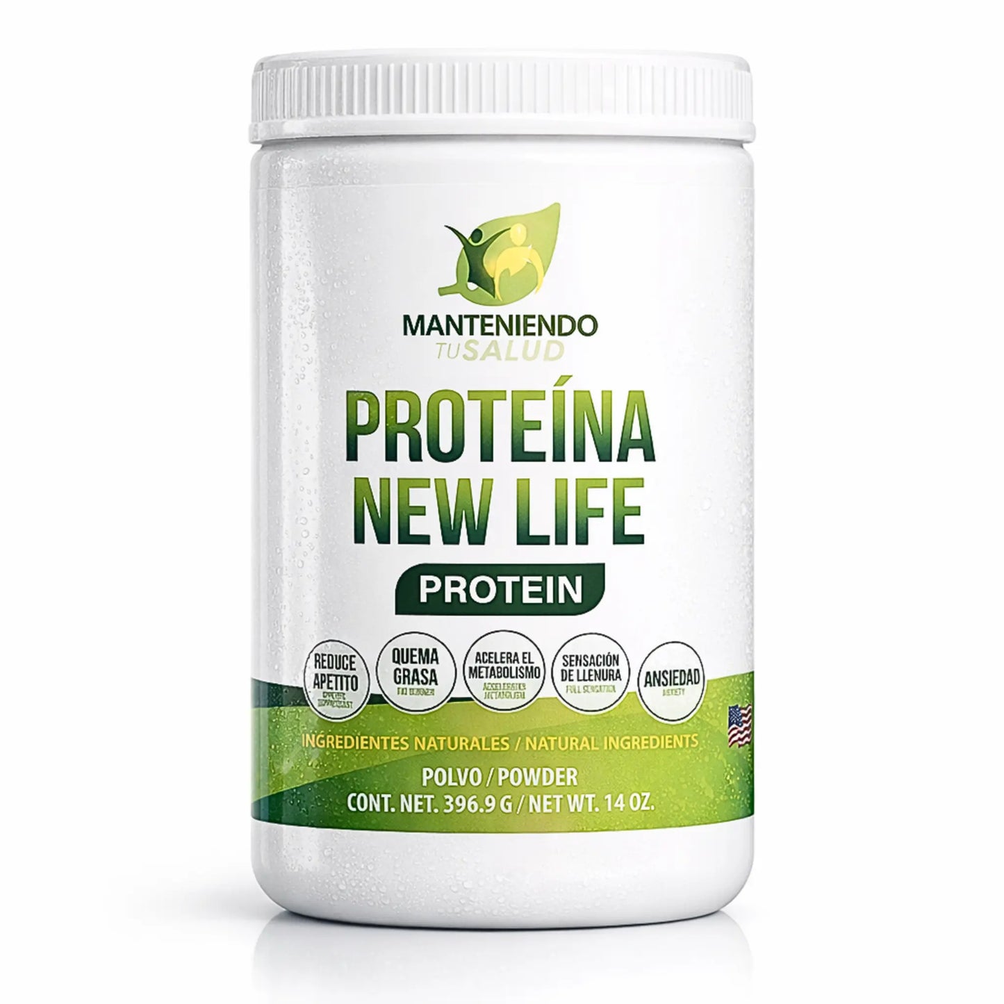 Proteina New Life, 14 Oz Manteniendo Tu Salud