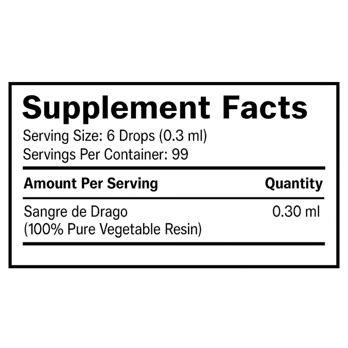 Sangre de Drago, Liquid, 1 Oz Manteniendo Tu Salud