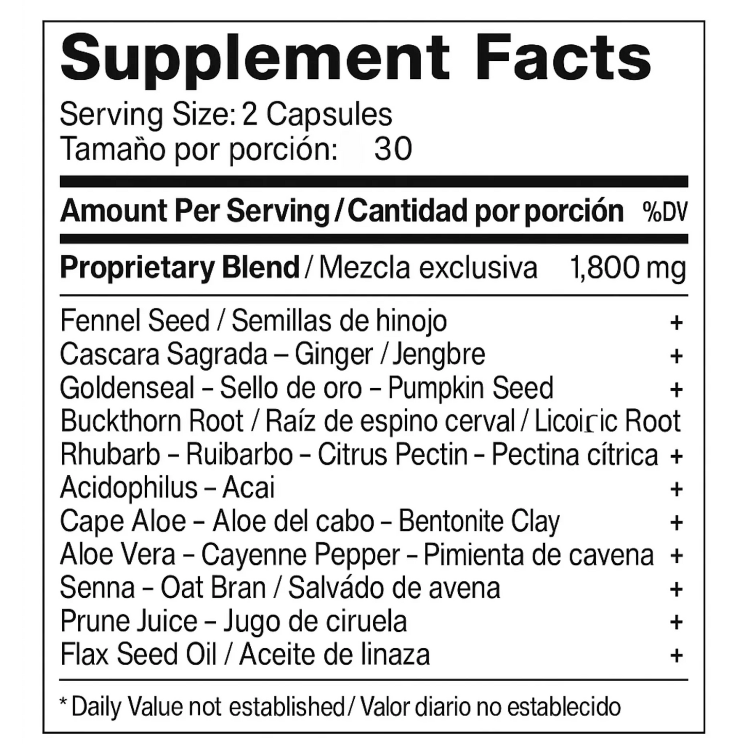 Seca Panza, 60 Capsules Manteniendo Tu Salud