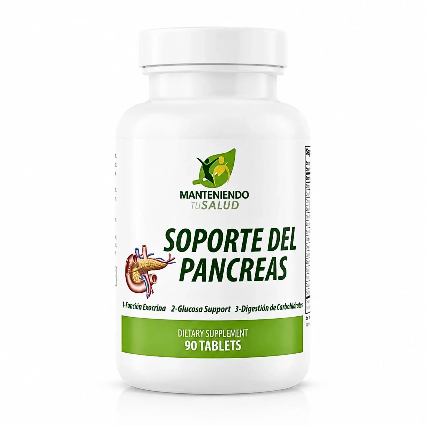 Soporte del Pancreas, 90 Tablets Manteniendo Tu Salud