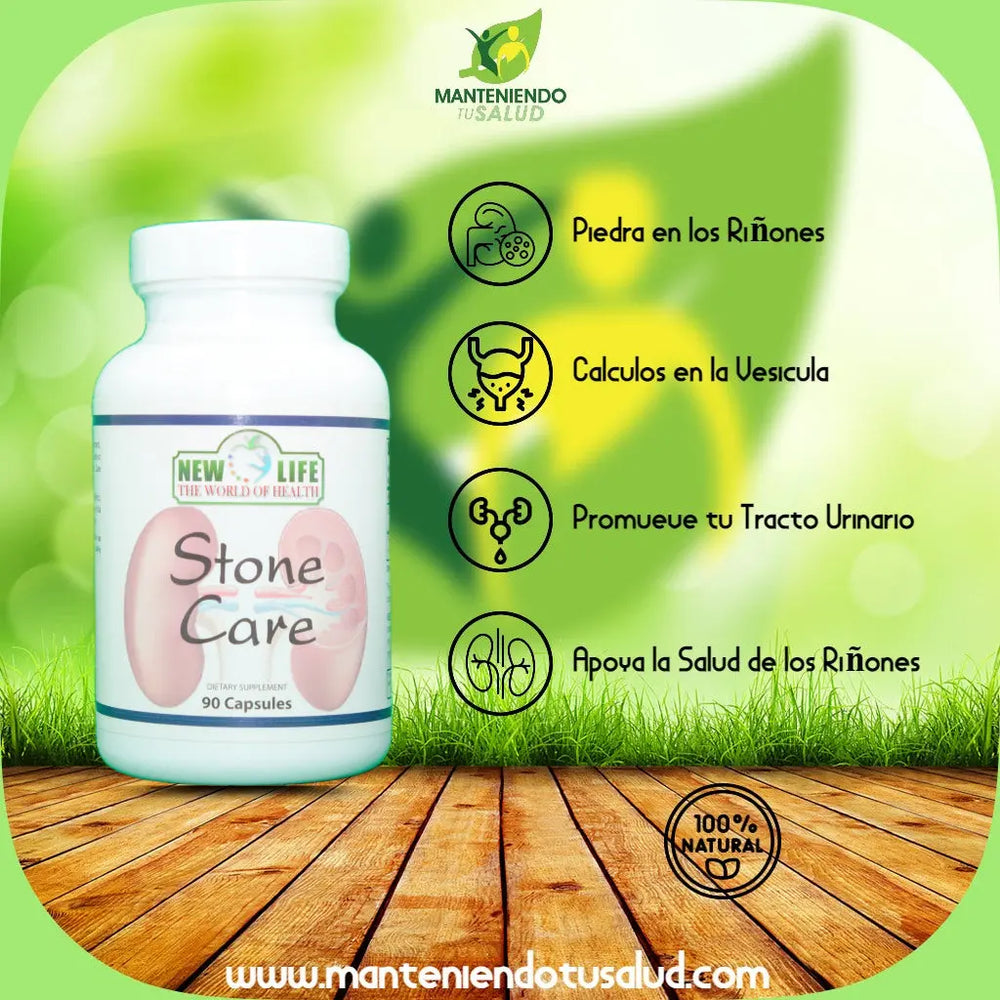 
                  
                    Stone Care, 1000mg, 90 Capsules Manteniendo Tu Salud
                  
                