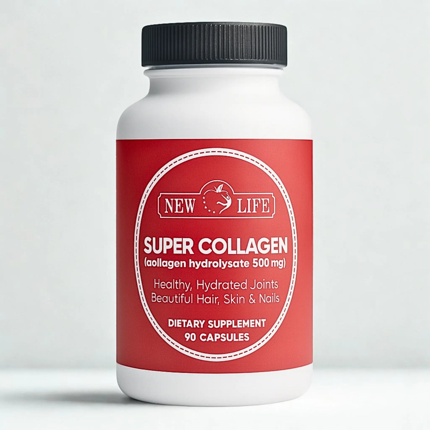 Super Collagen, 500mg, 90 Capsules Manteniendo Tu Salud