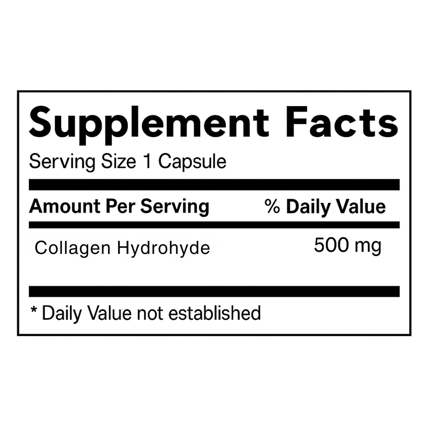 Super Collagen, 500mg, 90 Capsules Manteniendo Tu Salud