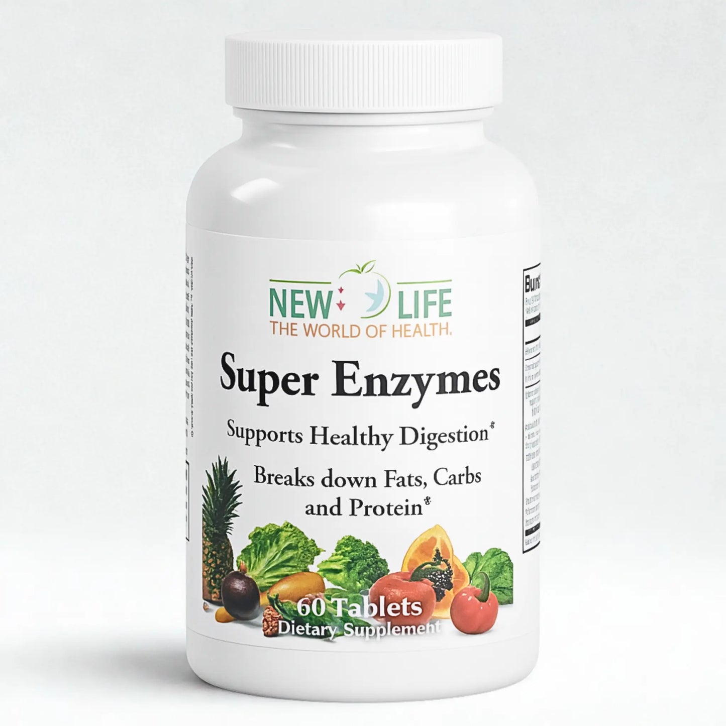 Super Enzymes, 90 Tablets Manteniendo Tu Salud