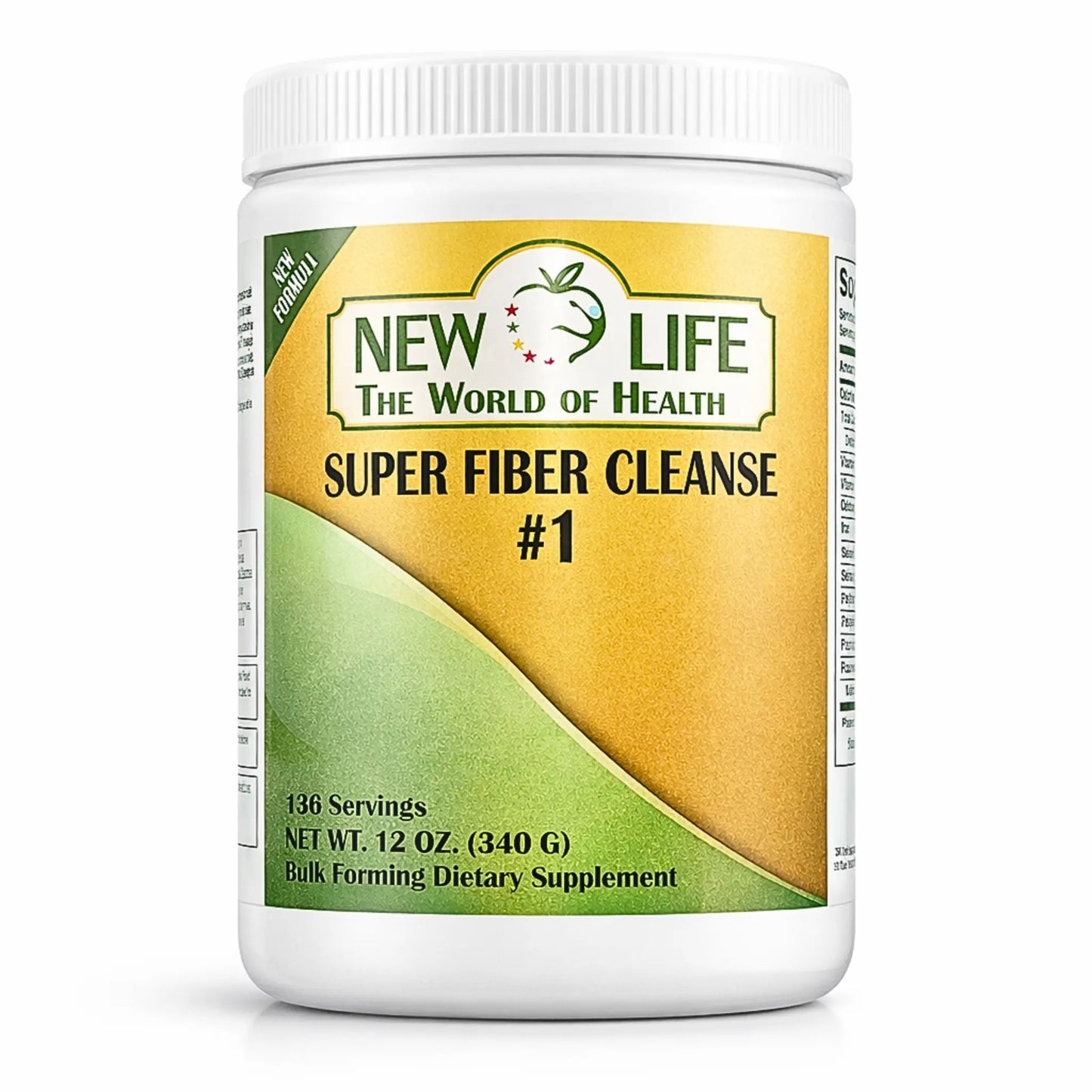 Super Fiber Cleanse 1 Powder, 12 Oz Manteniendo Tu Salud