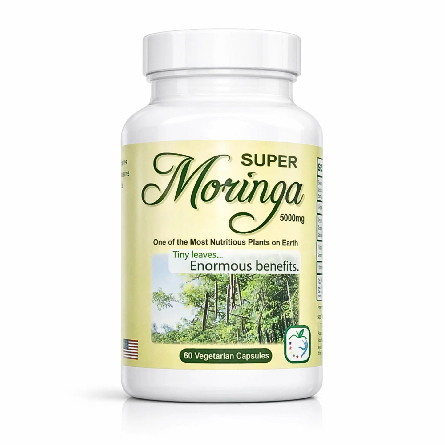 Super Moringa, 5000mg, 60 Veg Capsules Manteniendo Tu Salud