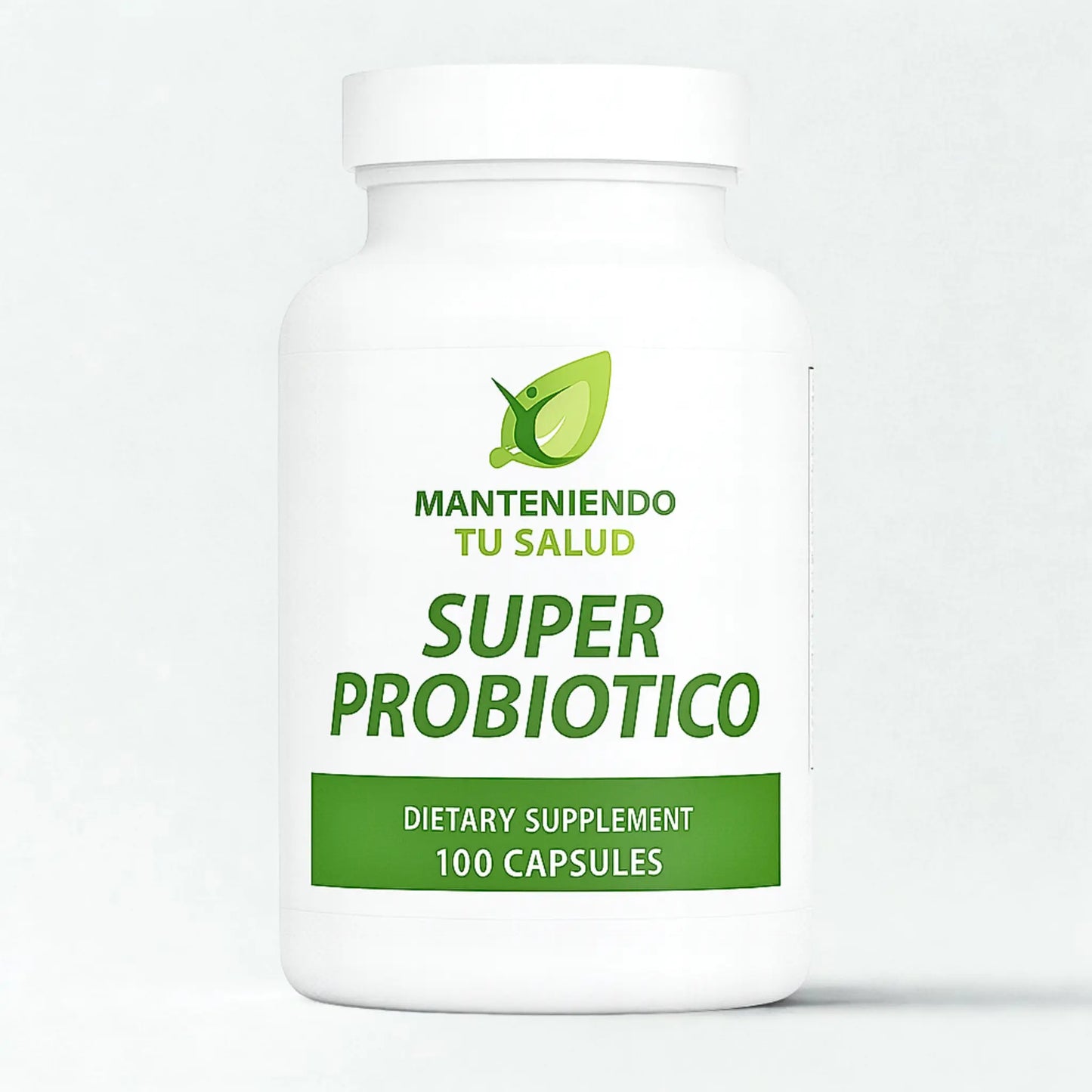 Super Probiótico 15 Billion, 100 Capsules Manteniendo Tu Salud