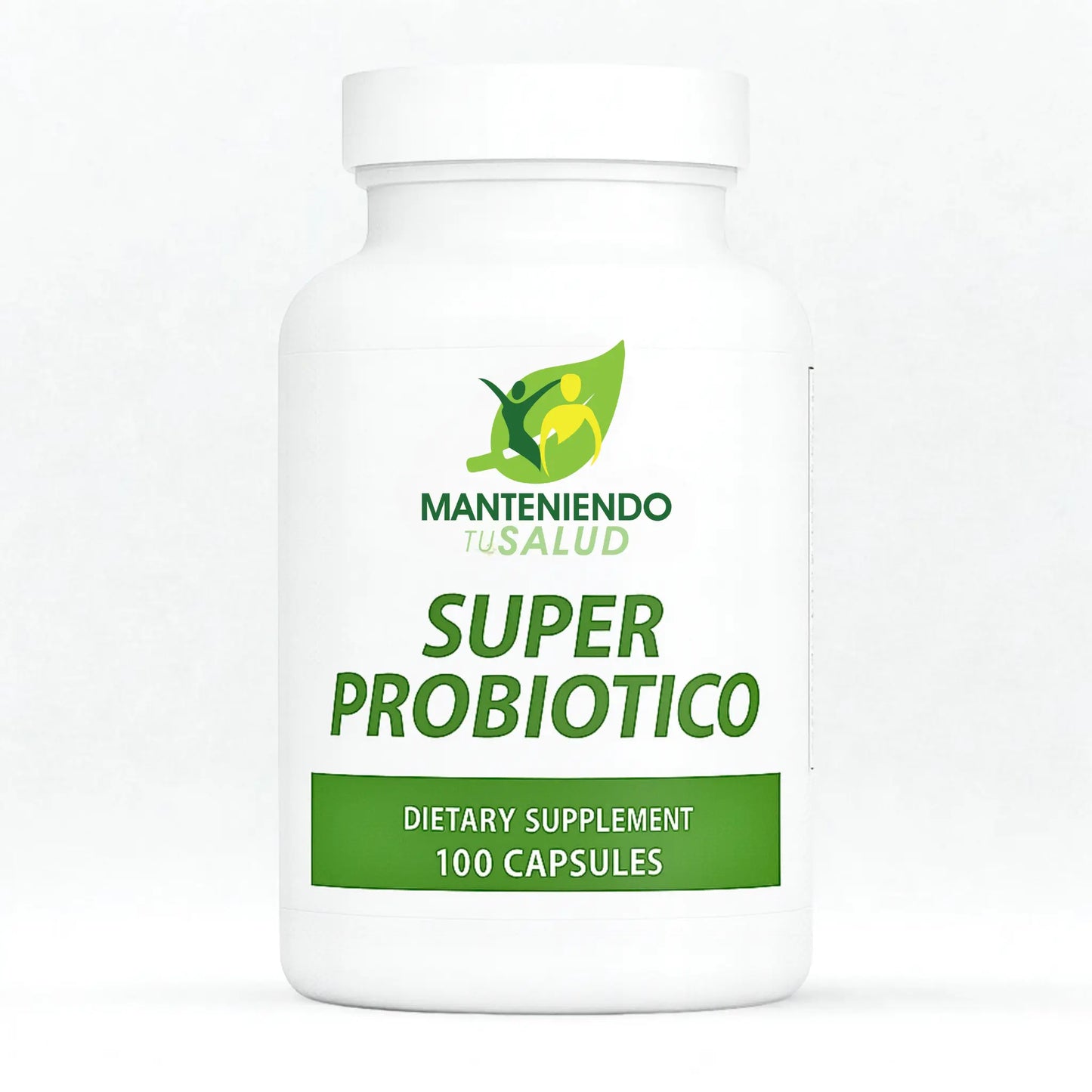 Super Probiótico 15 Billion, 100 Capsules Manteniendo Tu Salud