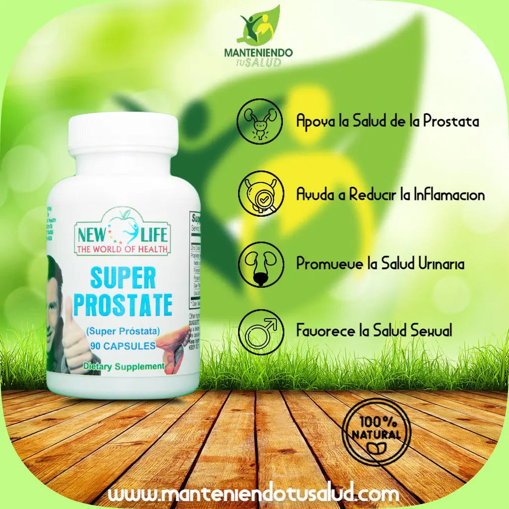 
                  
                    Super Prostate, 90 Capsules Manteniendo Tu Salud
                  
                