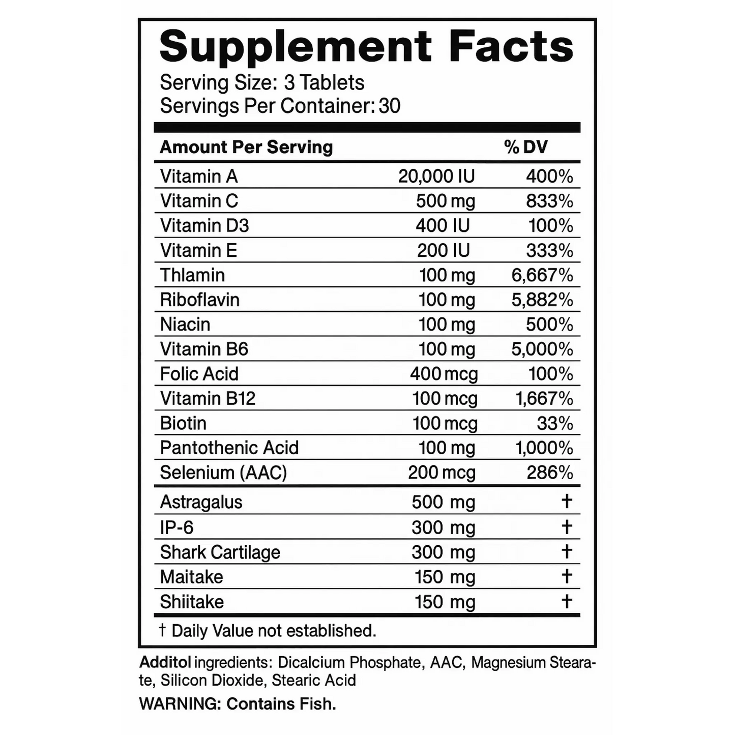 Super Protector Immune, 90 Tablets Manteniendo Tu Salud