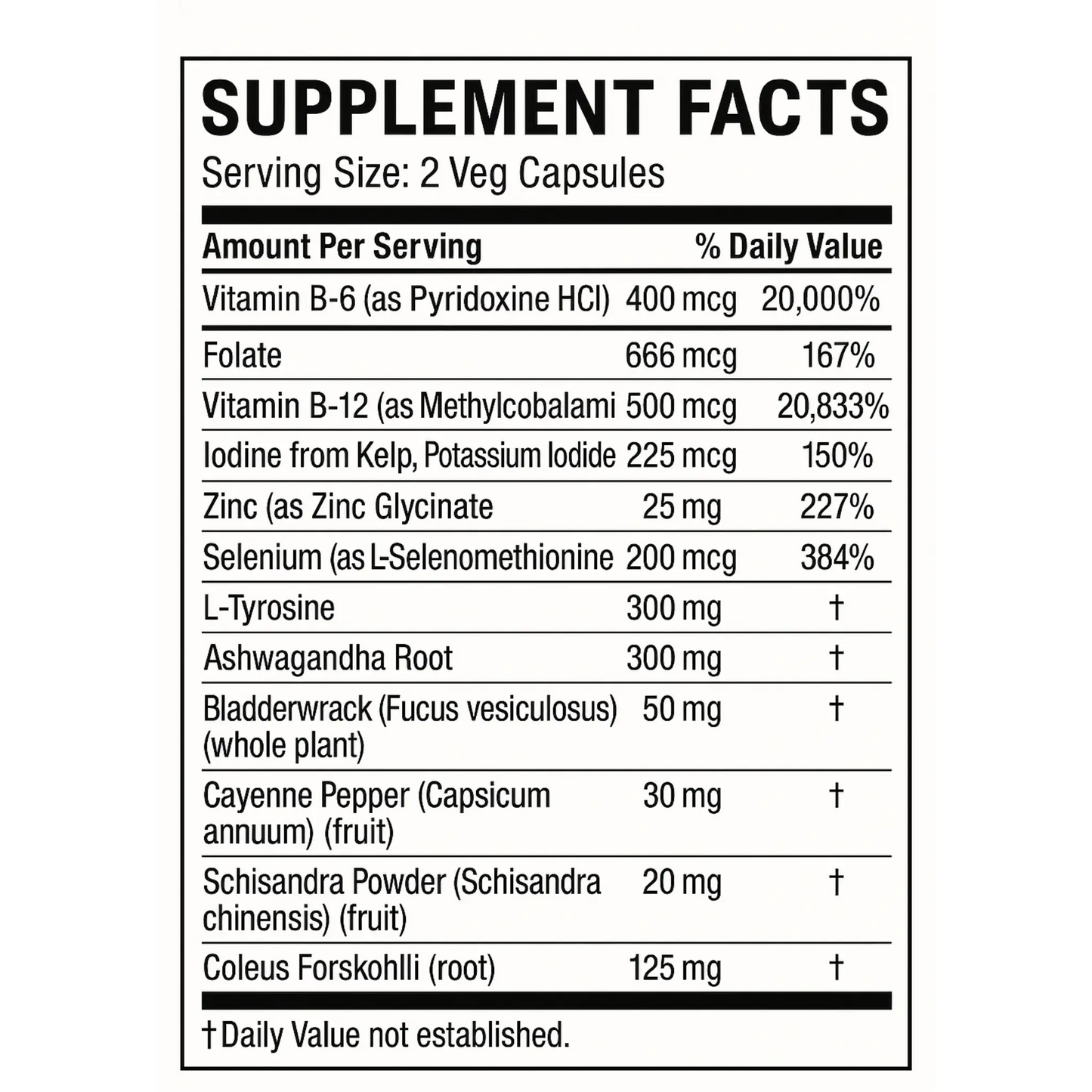 Thyroid Support, 90 Veg Capsules Manteniendo Tu Salud