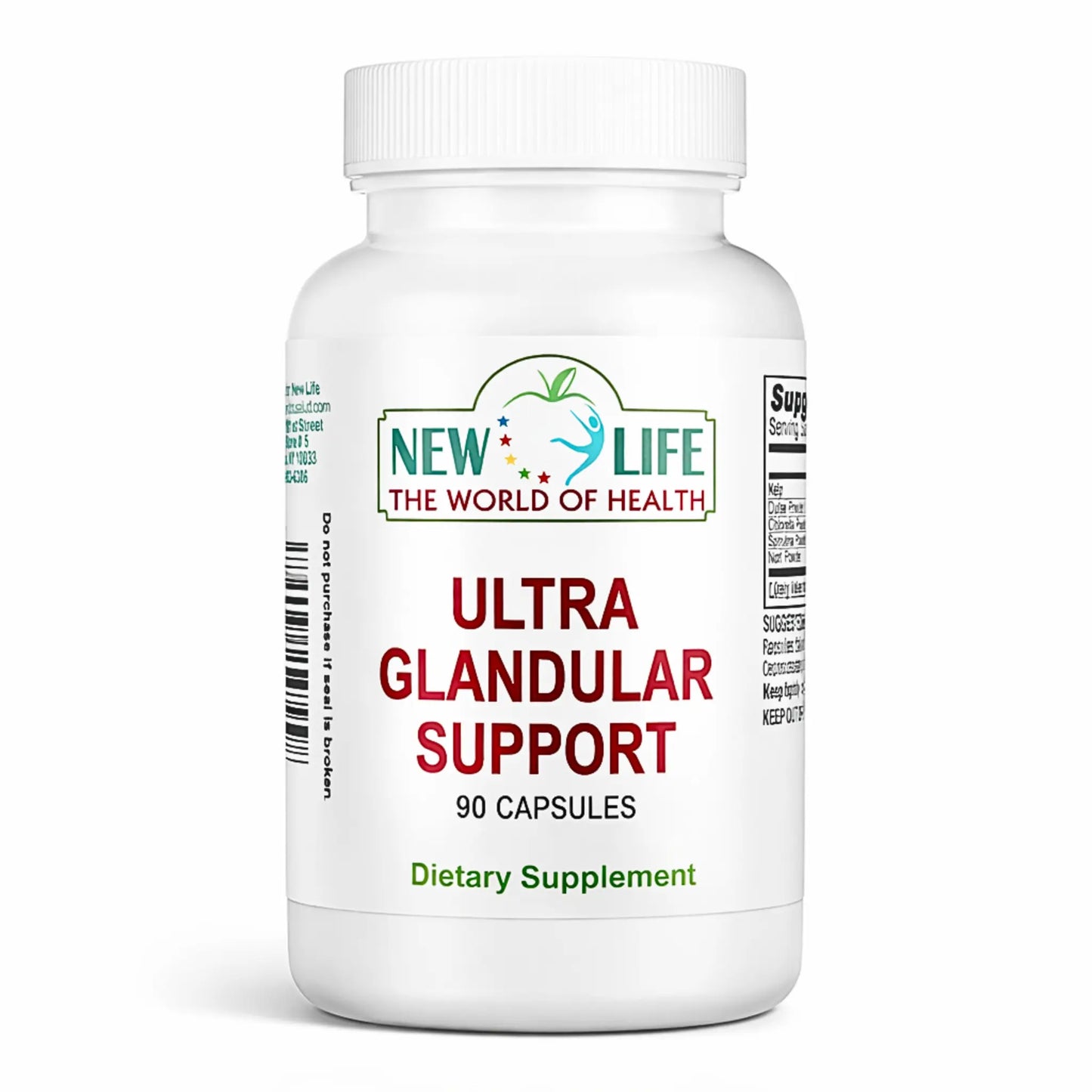 Ultra Glandular Support, 90 Capsules Manteniendo Tu Salud