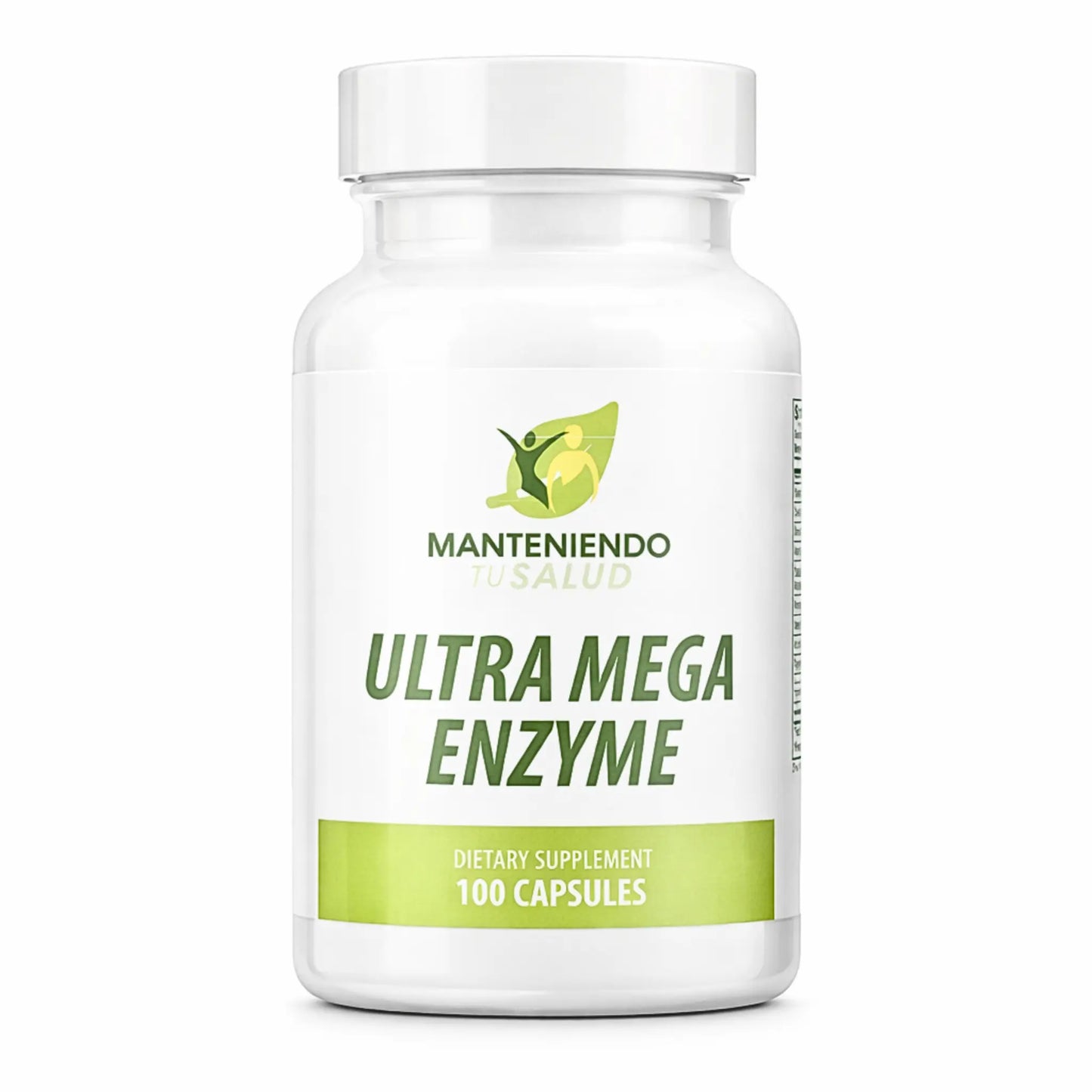 Ultra Mega Enzyme, 100 Capsules Manteniendo Tu Salud
