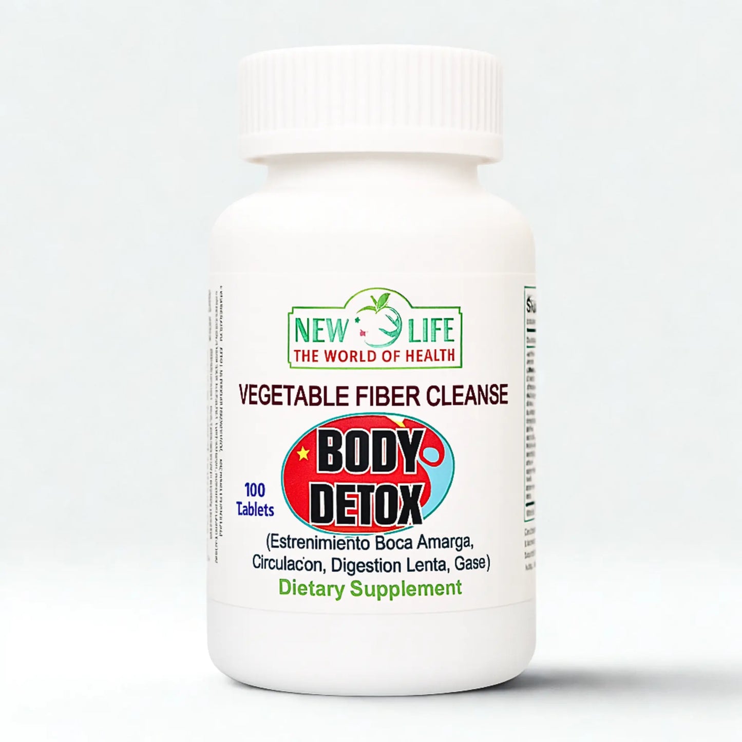Vegetable Fiber Cleanse, 100 Tablets Manteniendo Tu Salud