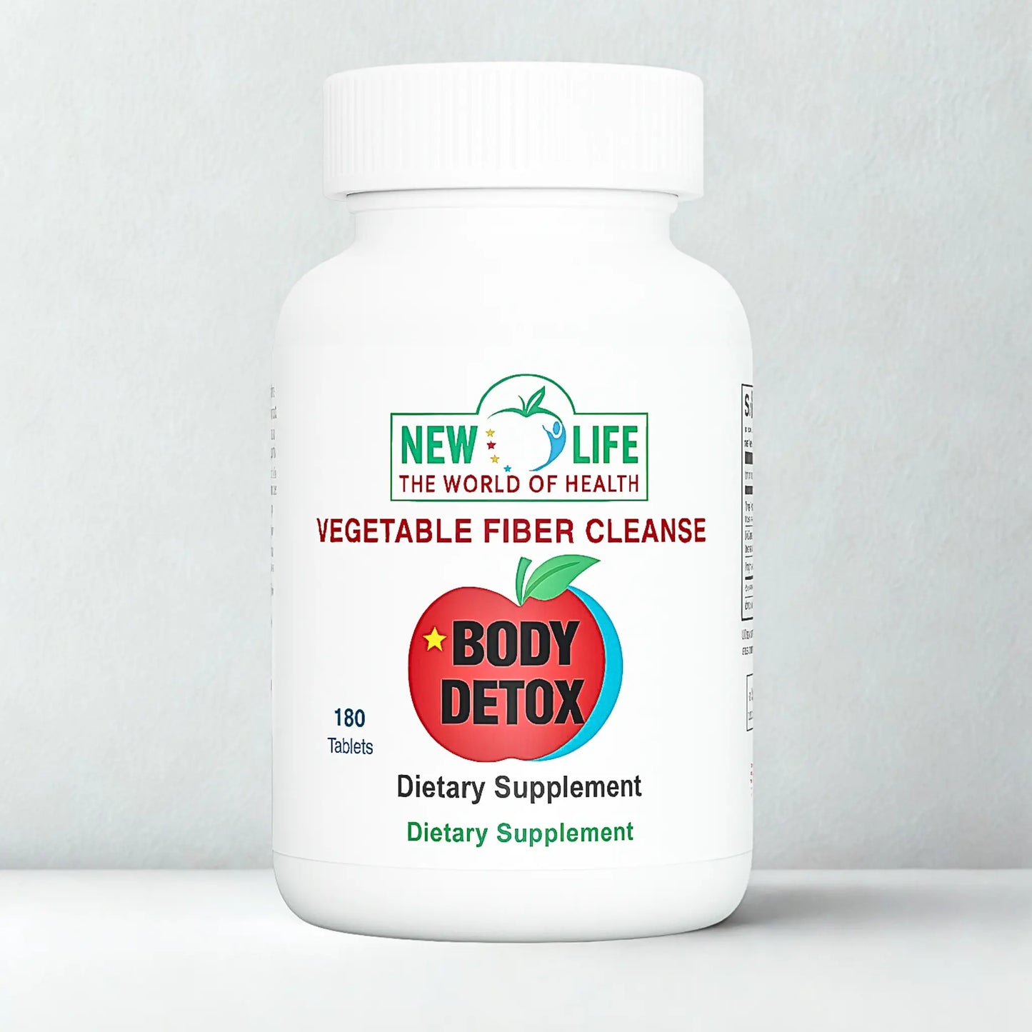 Vegetable Fiber Cleanse, 180 Tablets Manteniendo Tu Salud