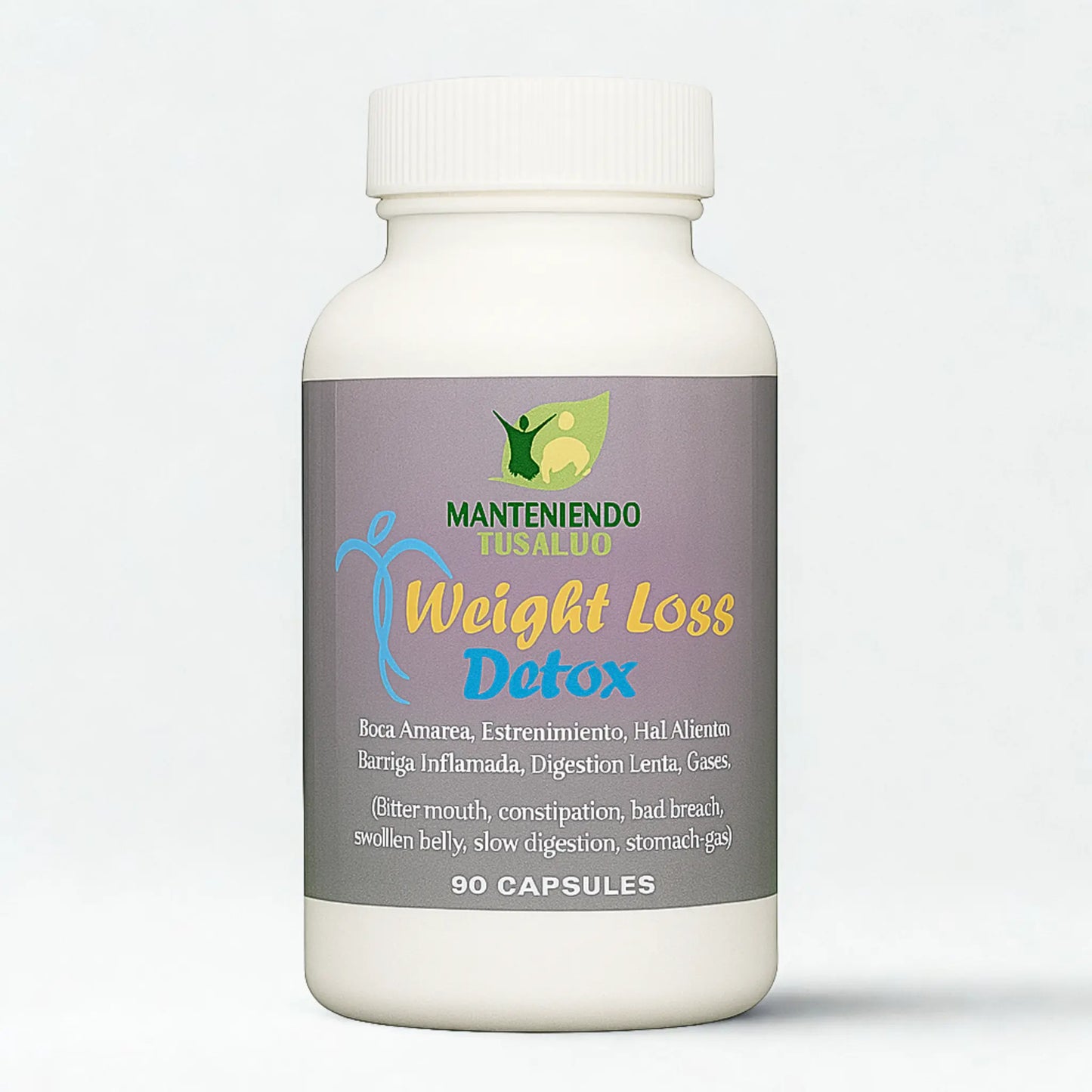 Weight Loss Detox, 90 Capsules Manteniendo Tu Salud